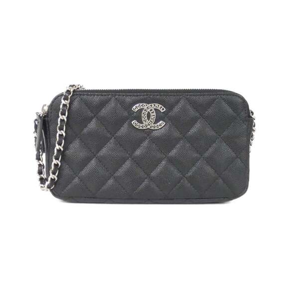 CHANEL Handbags - CHANEL Black Wallet